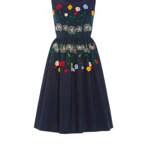 Floral Embroidered Dress Vivetta